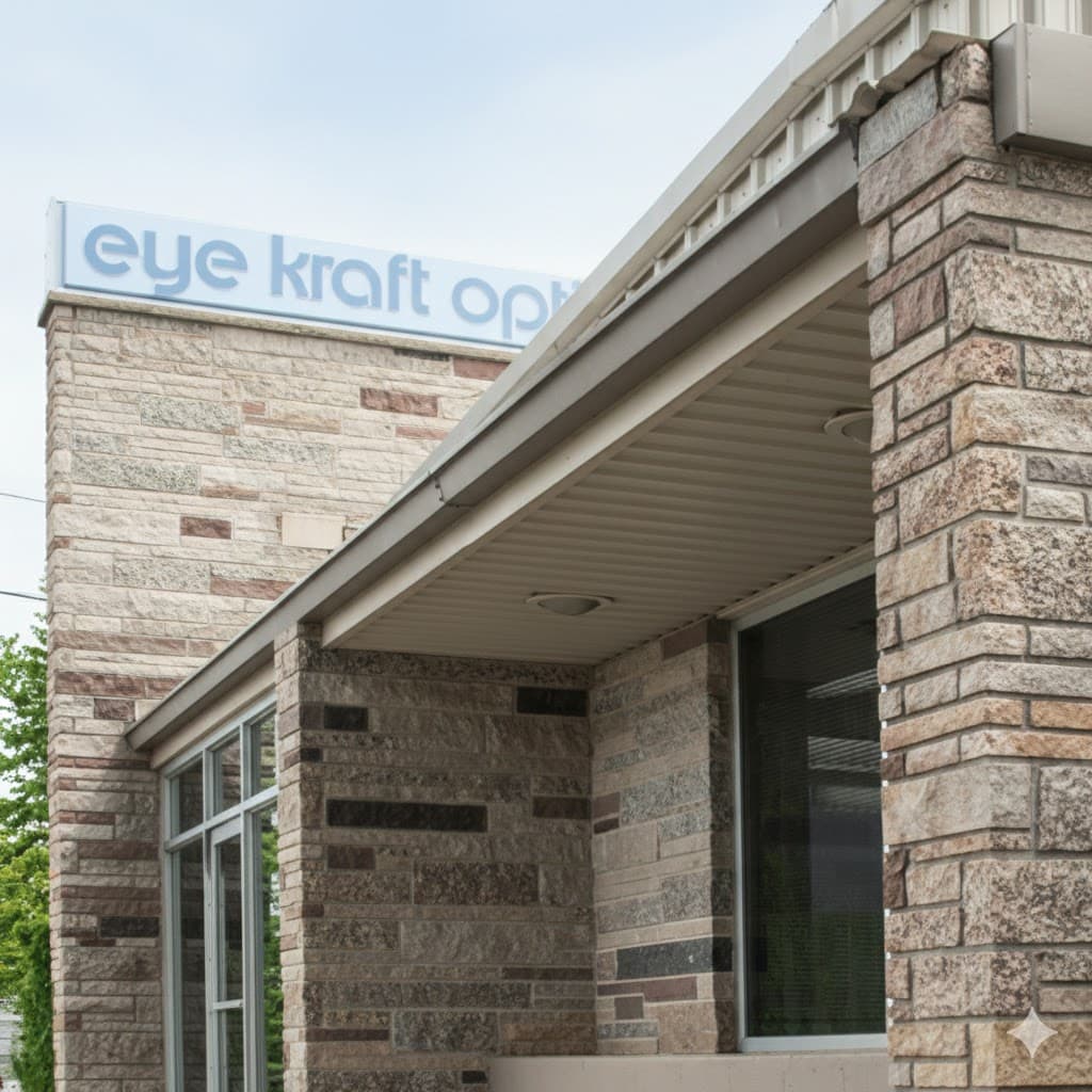 EyeKraft Optical Lab building exterior in St. Cloud, Minnesota